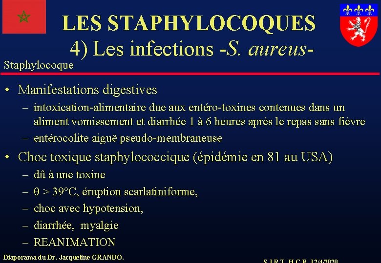 toxine staphylococcique