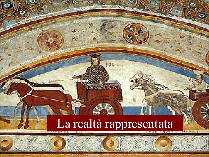 La realtà rappresentata La realtà rappresentata