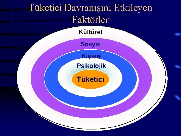 Tüketici Davranışını Etkileyen Faktörler Kültürel Sosyal Kişisel Psikolojik Tüketici 