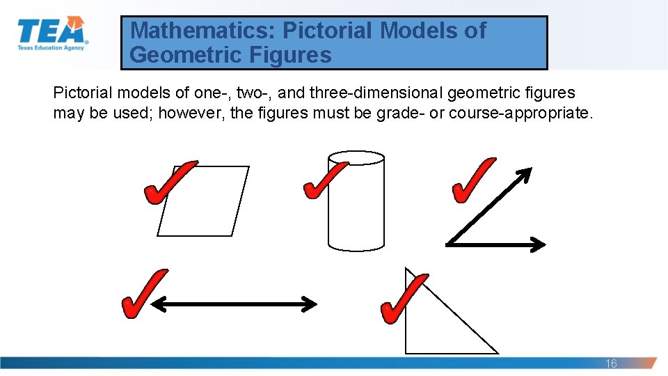 Mathematics: Pictorial Models of Geometric Figures Pictorial models of one-, two-, and three-dimensional geometric