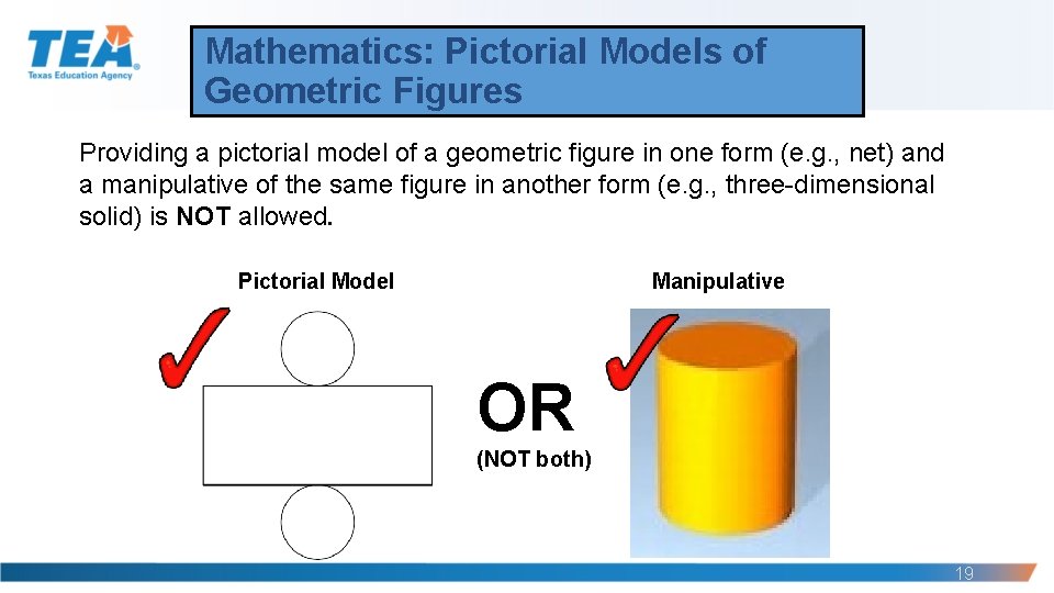 Mathematics: Pictorial Models of Geometric Figures Providing a pictorial model of a geometric figure