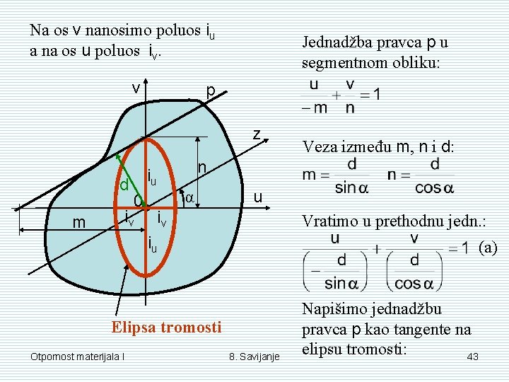 Na os v nanosimo poluos iu a na os u poluos iv. v Jednadžba