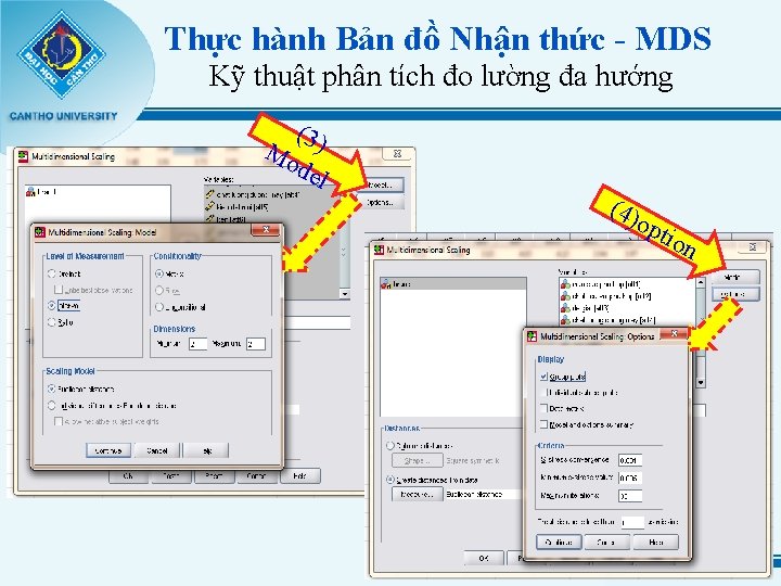 Thực hành Bản đồ Nhận thức - MDS Kỹ thuật phân tích đo lường