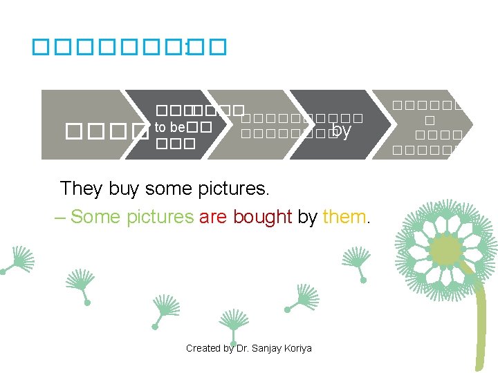 ����� : ������� to be�� by ���� ��� They buy some pictures. – Some ����� : ������� to be�� by ���� ��� They buy some pictures. – Some