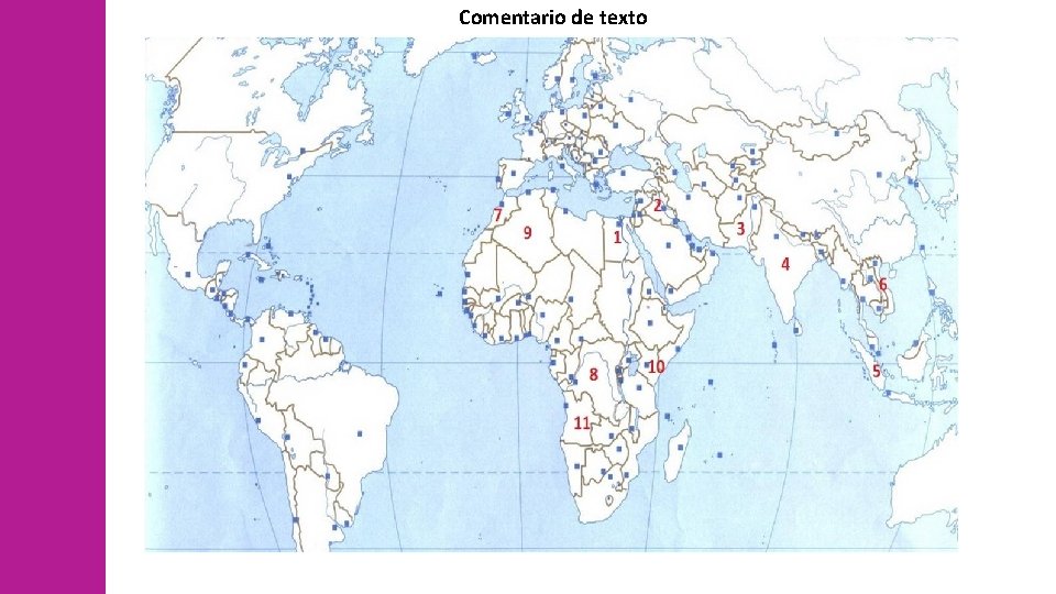 Comentario de texto 