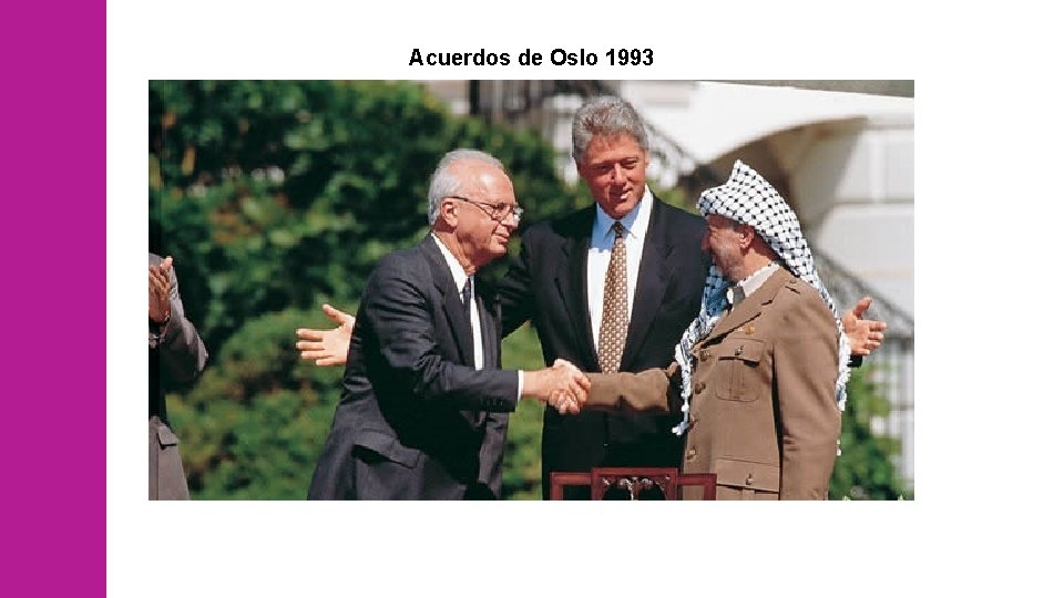 Acuerdos de Oslo 1993 