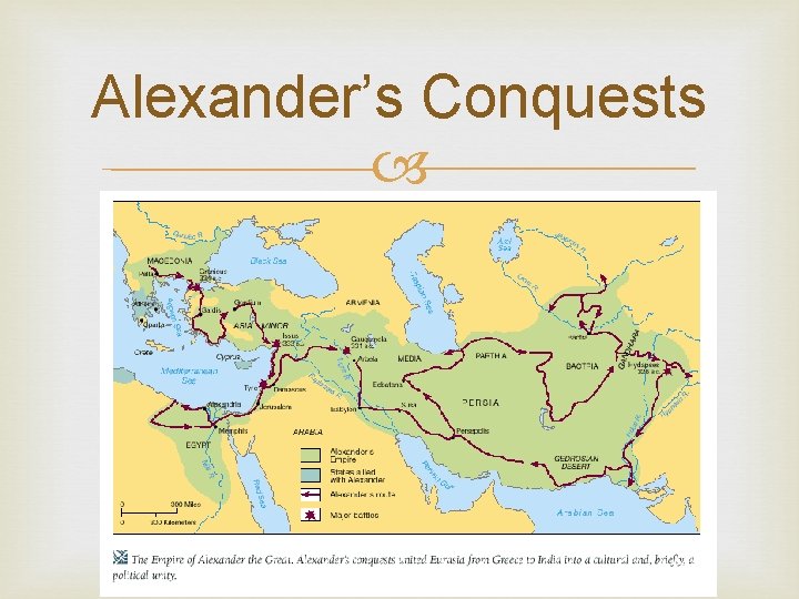Alexander’s Conquests 
