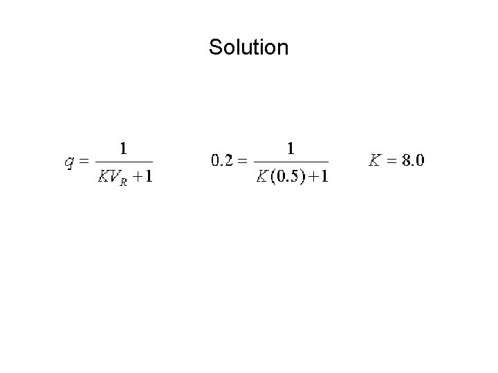 Solution 