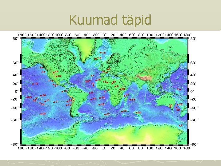 Kuumad täpid Kuumad täpid