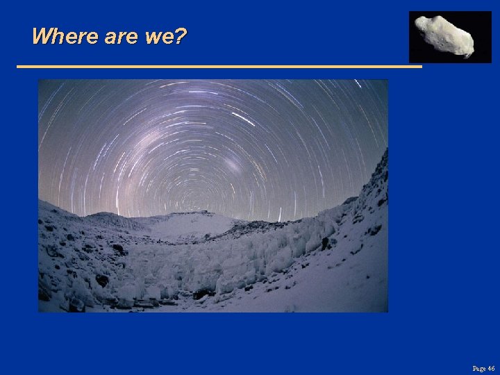 Where are we? Page 46 