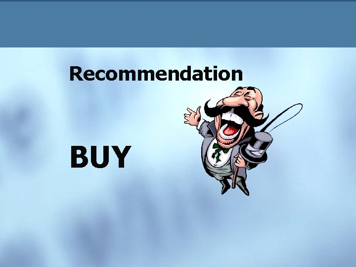 Recommendation BUY 