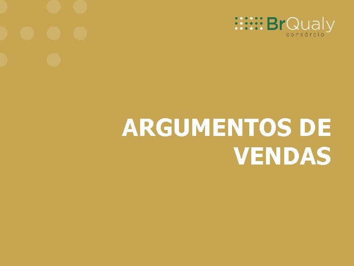 ARGUMENTOS DE VENDAS 