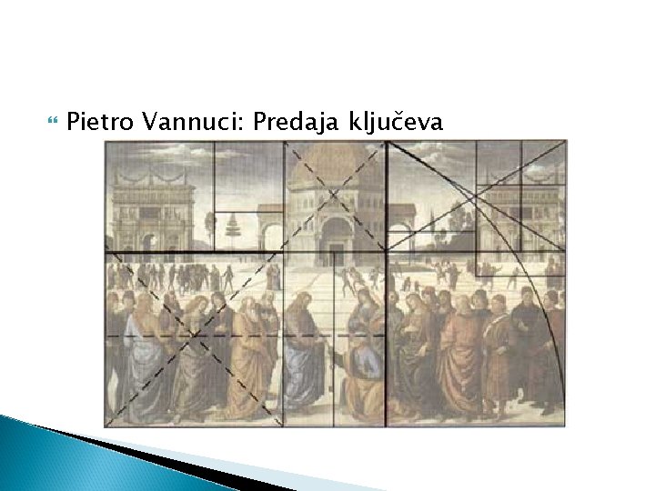 Pietro Vannuci: Predaja ključeva Pietro Vannuci: Predaja ključeva