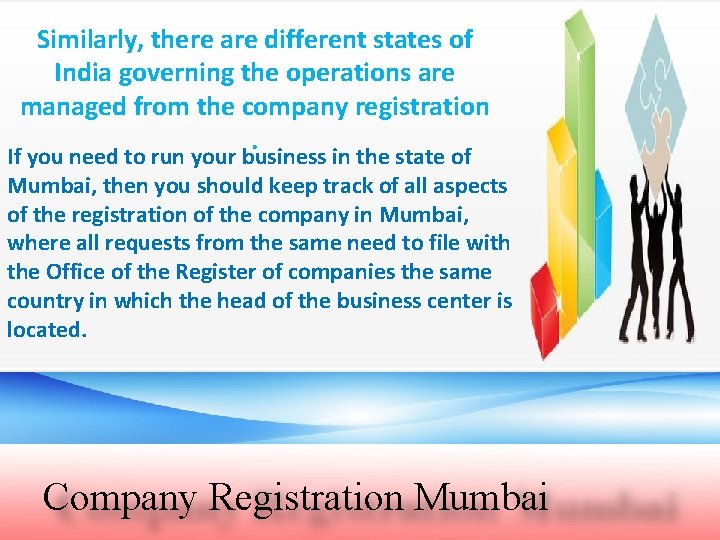 Similarly, there are different states of India governing the operations are managed from the