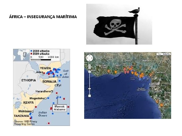 ÁFRICA – INSEGURANÇA MARÍTIMA 