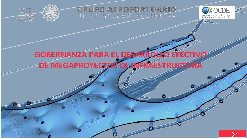 GOBERNANZA PARA EL DESARROLLO EFECTIVO DE MEGAPROYECTOS DE INFRAESTRUCTURA 1 