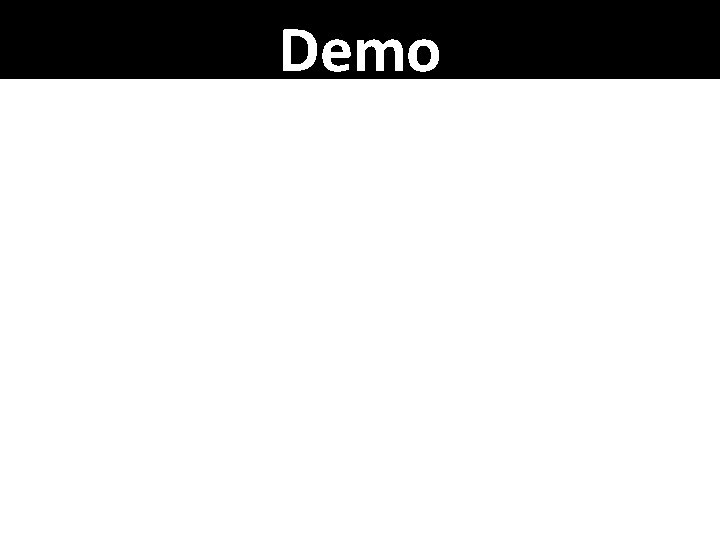 Demo 