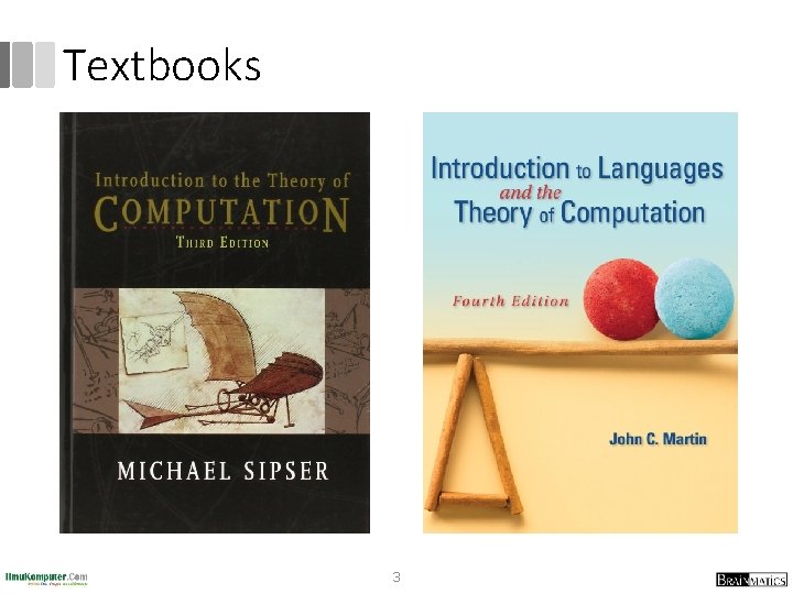 Textbooks 3 