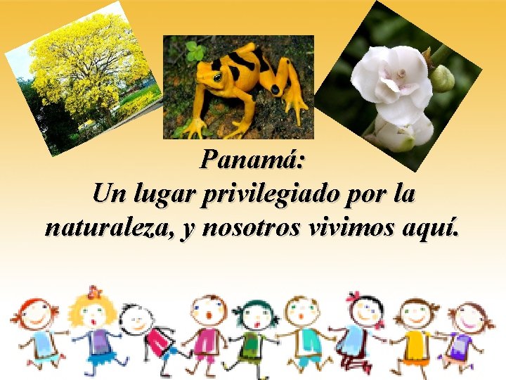 Panamá: Un lugar privilegiado por la naturaleza, y nosotros vivimos aquí. 