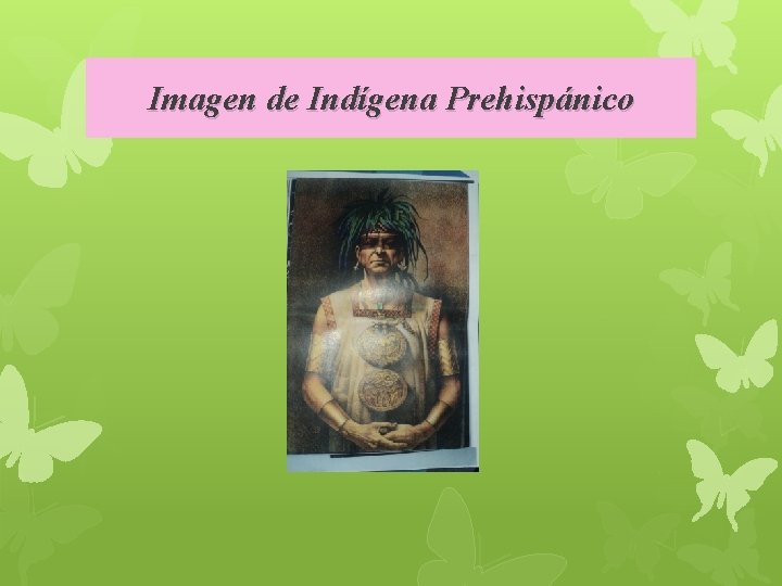 Imagen de Indígena Prehispánico 