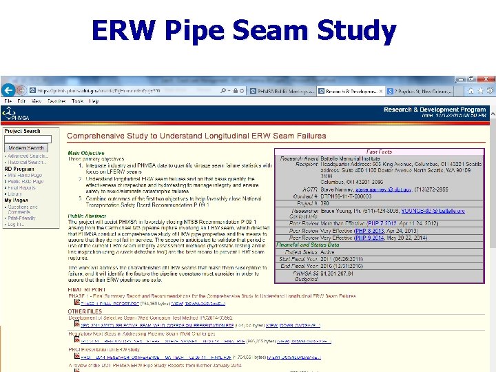 ERW Pipe Seam Study - 16 - 