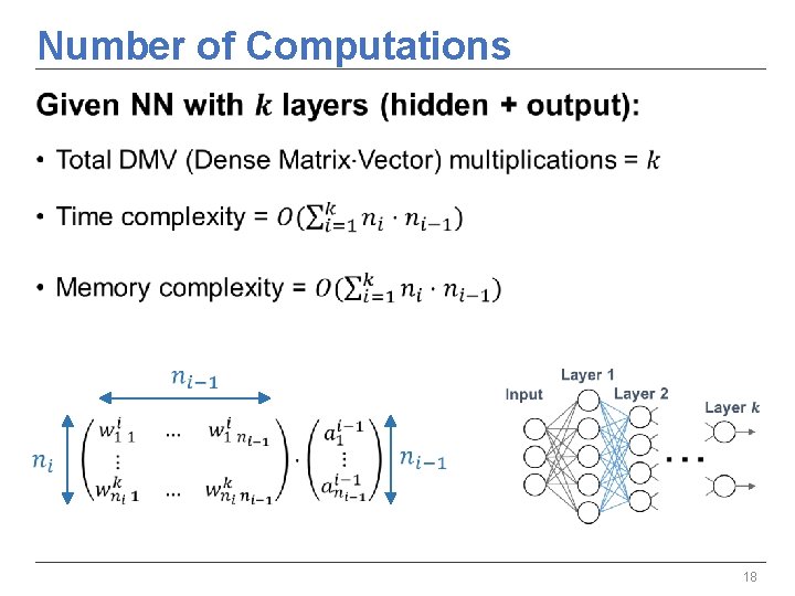 Number of Computations • 18 Number of Computations • 18