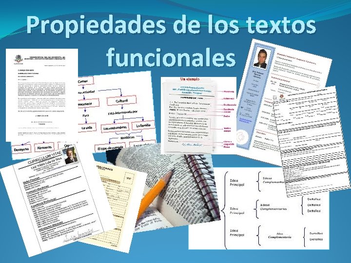 Propiedades de los textos funcionales 