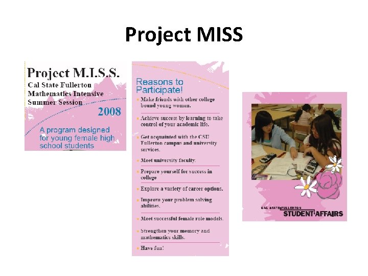 Project MISS 