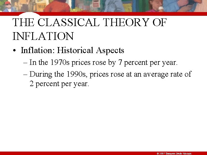 THE CLASSICAL THEORY OF INFLATION • Inflation: Historical Aspects – In the 1970 s