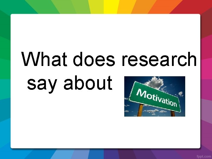 What does research say about 