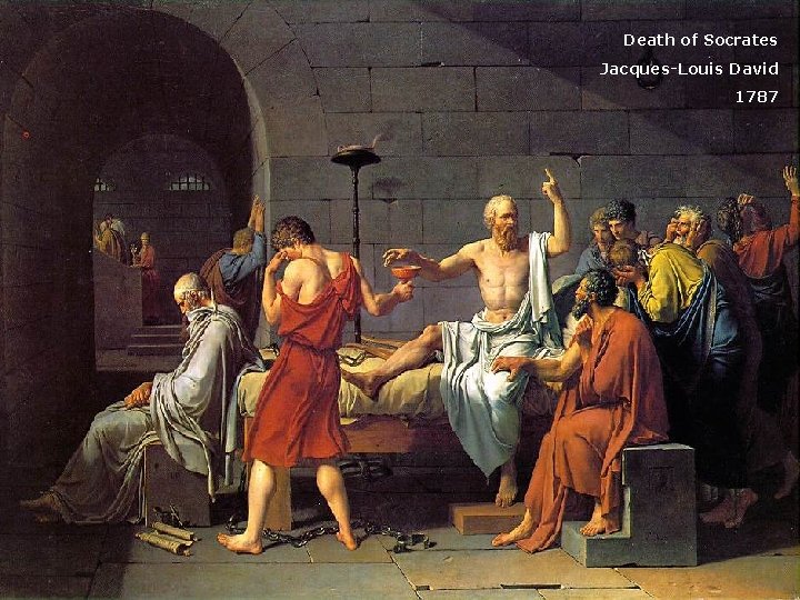 Death of Socrates Jacques-Louis David 1787 