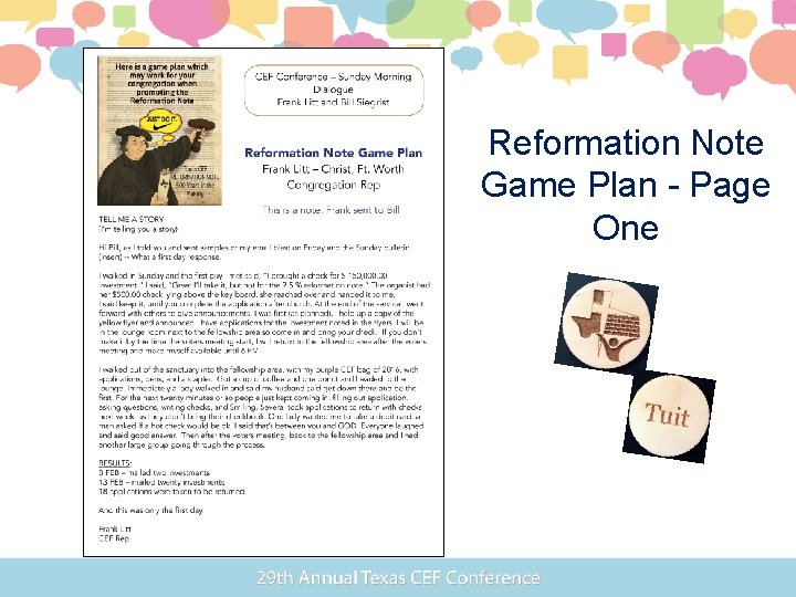 Reformation Note Game Plan - Page One 