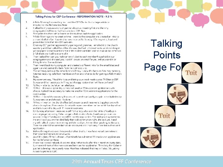 Talking Points Page Four 