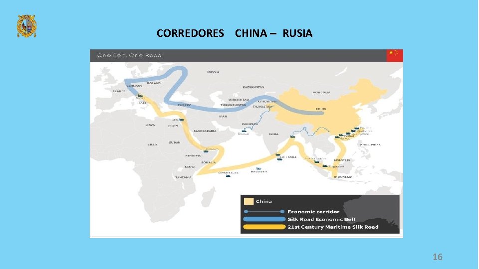 CORREDORES CHINA – RUSIA 16 