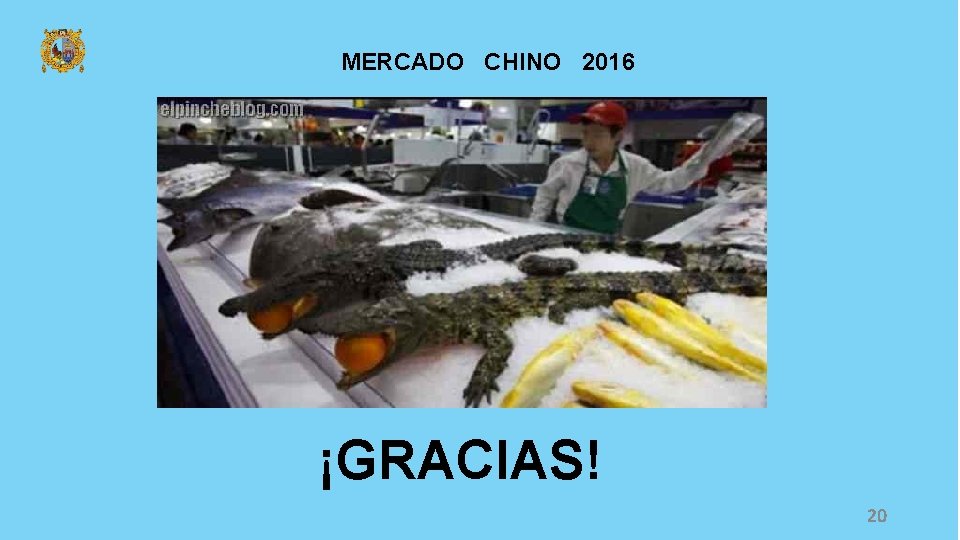 MERCADO CHINO 2016 ¡GRACIAS! 20 
