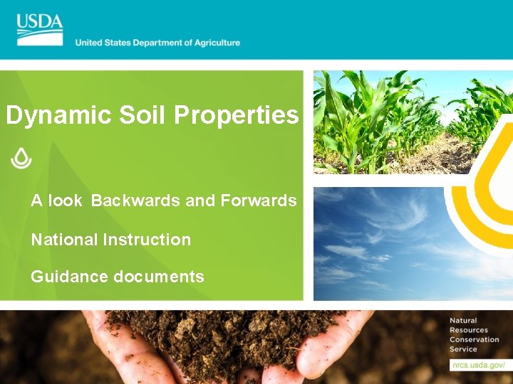 Dynamic Soil Properties A look Backwards and Forwards National Instruction Guidance documents 