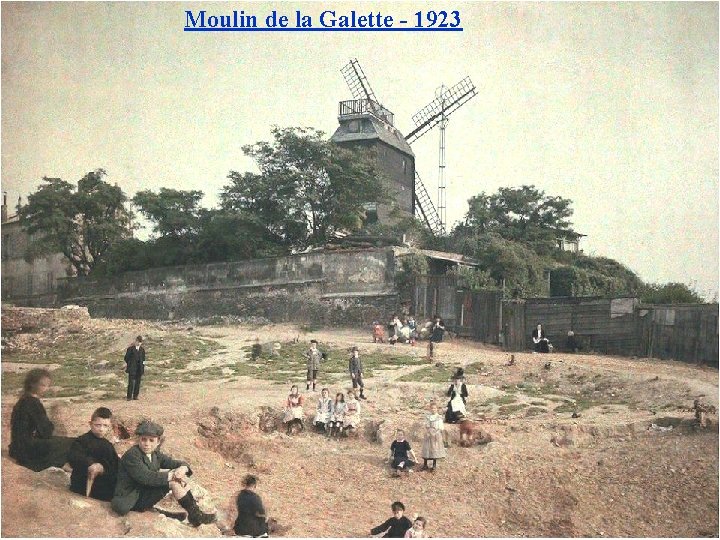 Moulin de la Galette - 1923 