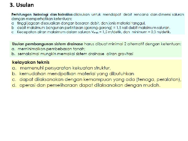 3. Usulan 3. Usulan