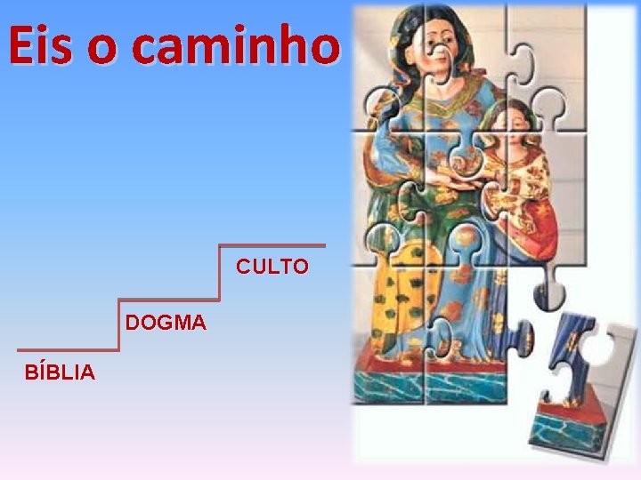 Eis o caminho CULTO DOGMA BÍBLIA 