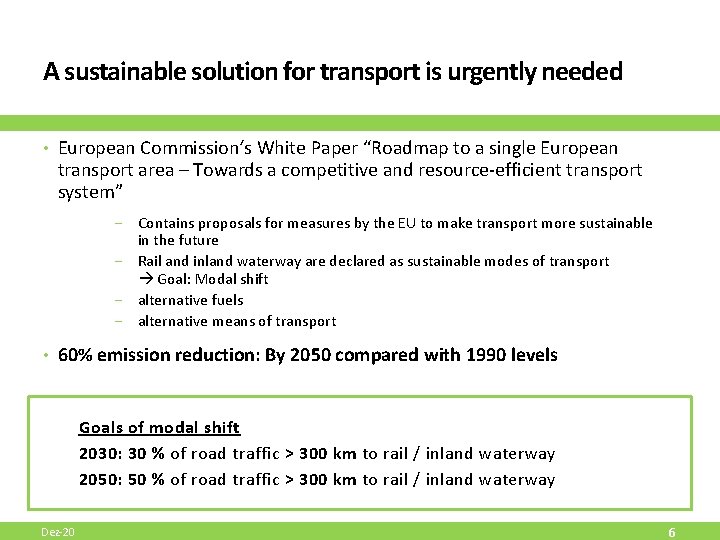 Future Trends in Freight Transport How to work