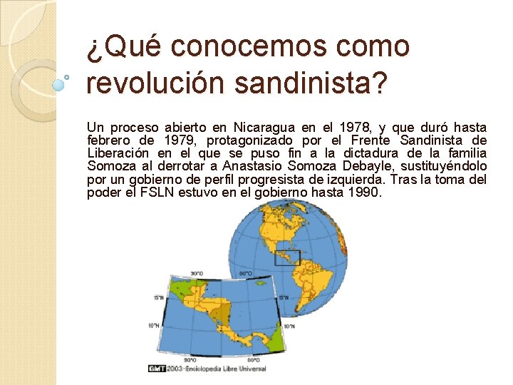 ¿Qué conocemos como revolución sandinista? Un proceso abierto en Nicaragua en el 1978, y