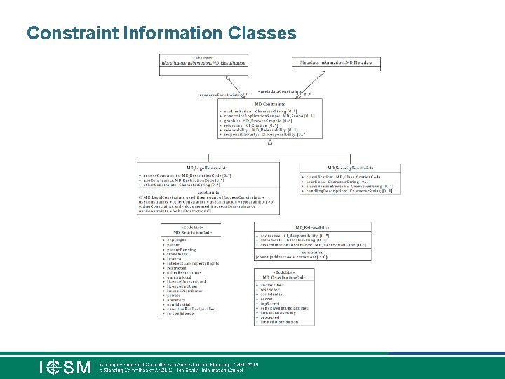 Constraint Information Classes 