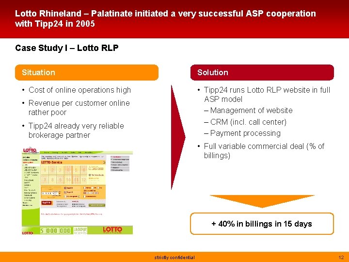 Lotto Rhineland – Palatinate initiated a very successful ASP cooperation with Tipp 24 in
