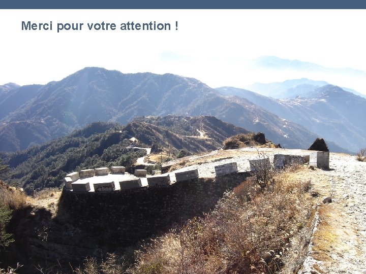 Merci pour votre attention ! 