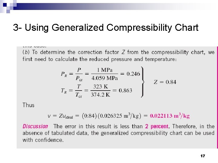 3 - Using Generalized Compressibility Chart 17 