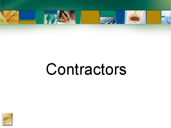 Contractors Contractors