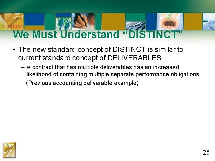 We Must Understand “DISTINCT” • The new standard concept of DISTINCT is similar to We Must Understand “DISTINCT” • The new standard concept of DISTINCT is similar to