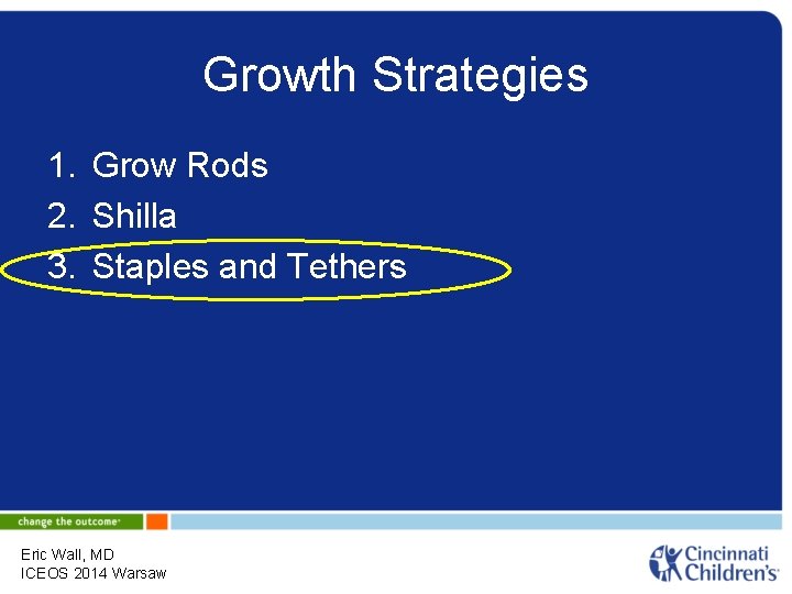Shillla Rods Evolving Treatment Options for EOS Is Growth Modulation