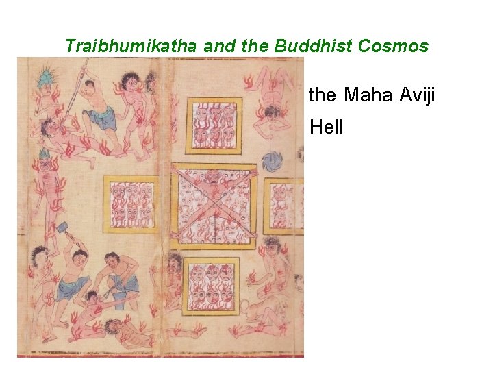 Traibhumikatha and the Buddhist Cosmos the Maha Aviji Hell 