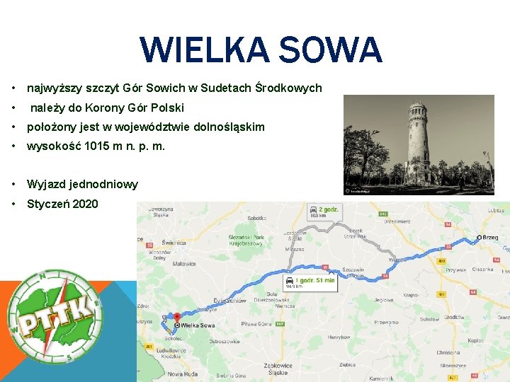 WIELKA SOWA • najwyższy szczyt Gór Sowich w Sudetach Środkowych • należy do Korony